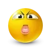 Стикер 25 Yellow Emoji