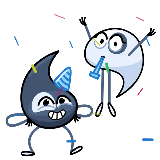 Стикер 2 Ying Yang