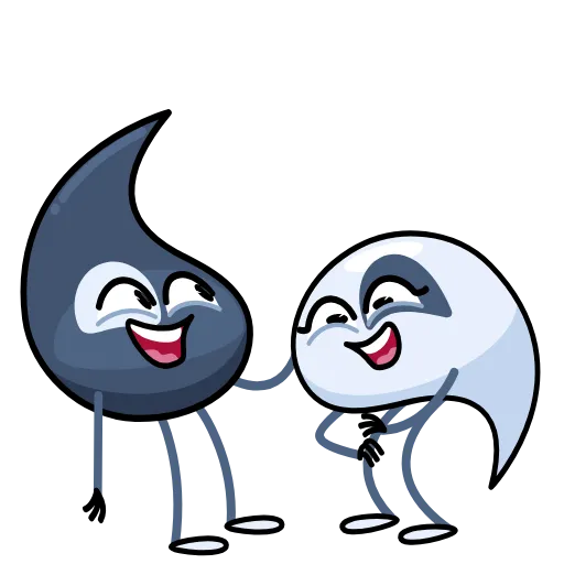 Стикер 4 Ying Yang