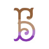 🌺 Эмодзи «Градиент коричнево-фиолетовый» для Telegram