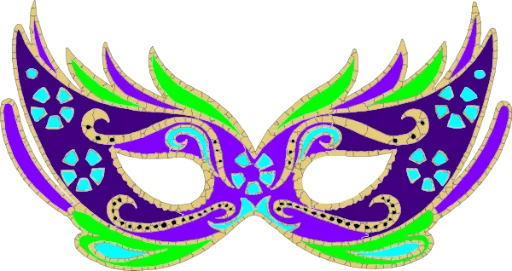 Стикер 18 The Mask Carnaval