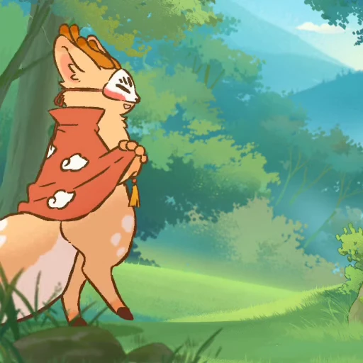 😊 Стикер «Fabulous Beasts» для Telegram
