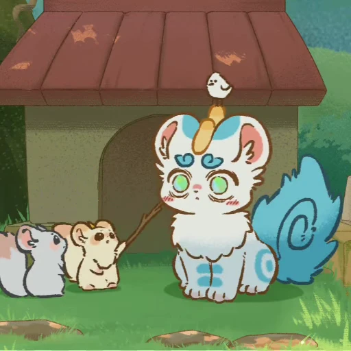 😵‍💫 Стикер «Fabulous Beasts» для Telegram