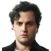 Стикер 11 🫵 Набор эмоджи по сериалу «You Ты»