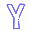 Стикер 45 🦖 Young and Yandex - иконки, две версии цветная и адаптивная