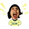 Стикер 19 Him