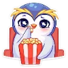 🍿 Эмодзи «Пингвинчик Юки» для Telegram