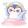🥱 Эмодзи «Пингвинчик Юки» для Telegram