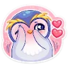 😍 Эмодзи «Пингвинчик Юки» для Telegram