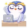 🧑‍💻 Эмодзи «Пингвинчик Юки» для Telegram