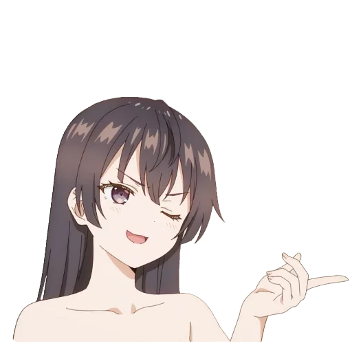 😍 Стикер «Yuki Suou» для Telegram