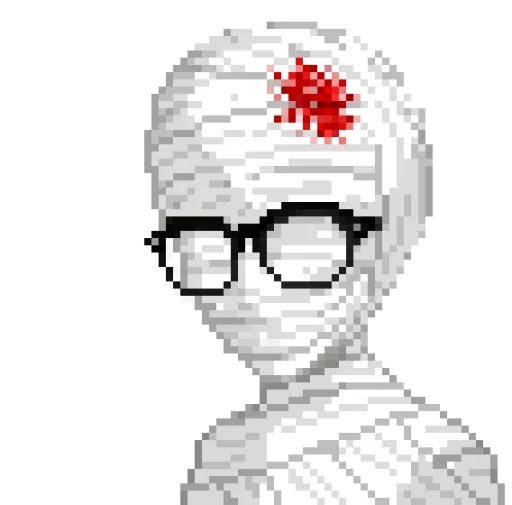 🤕 Стикер «Yuppie psycho» для Telegram