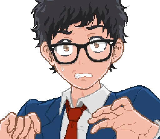 😰 Стикер «Yuppie psycho» для Telegram