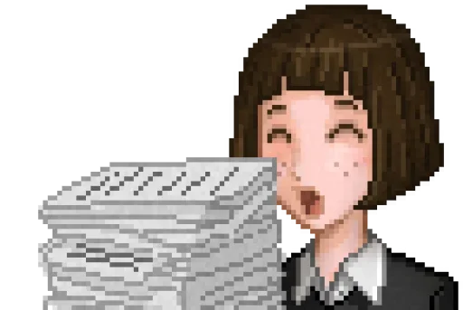 👩‍⚕️ Стикер «Yuppie psycho» для Telegram
