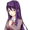 Стикер 19 Yuri Ddlc