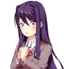 Стикер 18 Yuri Ddlc