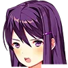 Стикер 38 Yuri Ddlc