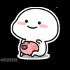 Стикер 19 Yuzuni so cute