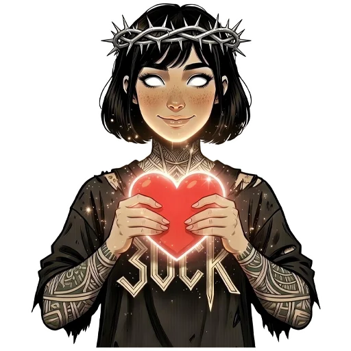 ❤️ Стикер «ZI» для Telegram