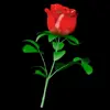 Стикер 23 Red #status #color #red #girl
