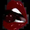 Стикер 3 Red #status #color #red #girl
