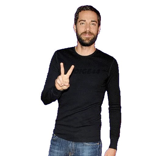 ✌️ Стикер «ZACHARY LEVI» для Telegram