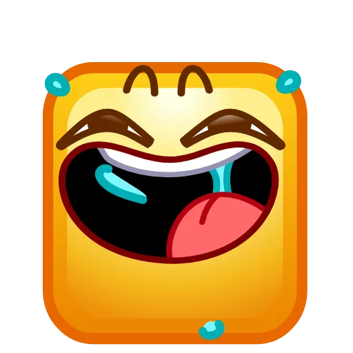😂 Эмодзи «Буквы анимированные и смайлики» для Telegram