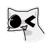 Стикер 6 🤩 Silly cats