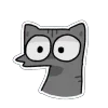 Стикер 43 🤩 Silly cats