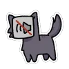 Стикер 55 🤩 Silly cats