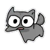 Стикер 20 🤩 Silly cats