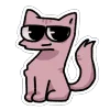 Стикер 50 🤩 Silly cats
