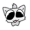 Стикер 8 🤩 Silly cats