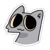 Стикер 2 🤩 Silly cats