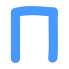 🩵 Эмодзи «ещё синие буквы и иконки» для Telegram