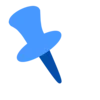 📌 Эмодзи «ещё синие буквы и иконки» для Telegram