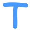 🩵 Эмодзи «ещё синие буквы и иконки» для Telegram