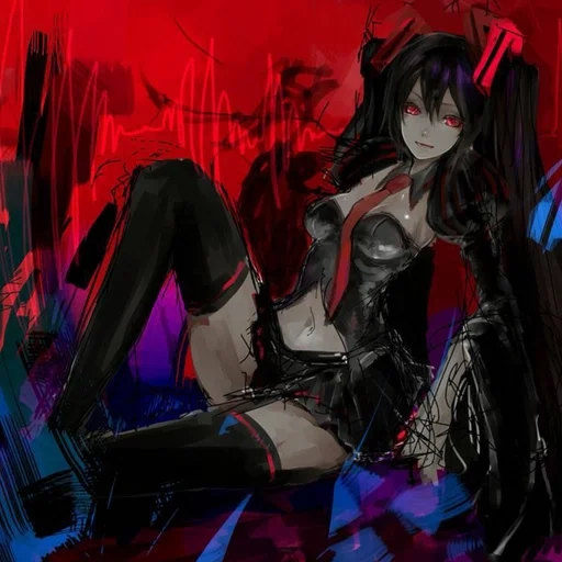 🏮 Стикер «Zatsune Miku» для Telegram