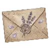 ✉️ Эмодзи «лавандовые эмодзи и буквы» для Telegram