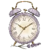 ⏰ Эмодзи «лавандовые эмодзи и буквы» для Telegram