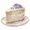🍰 Эмодзи «лавандовые эмодзи и буквы» для Telegram