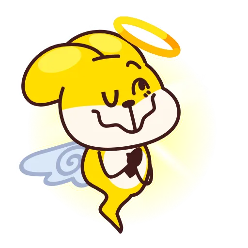 😇 Стикер «Зайчелло» для Telegram