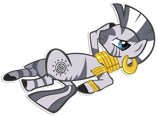 😠 Стикер «Zecora» для Telegram