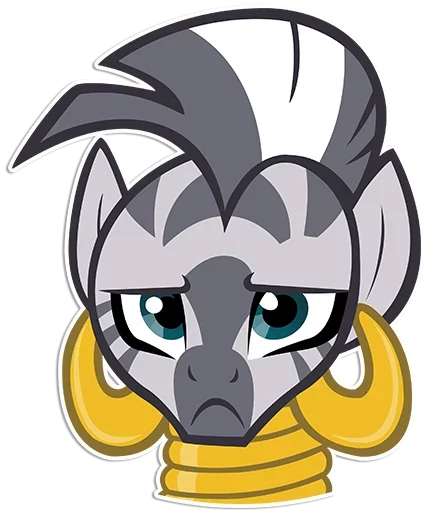 ☹ Стикер «Zecora» для Telegram