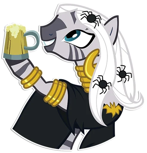 🍺 Стикер «Zecora» для Telegram