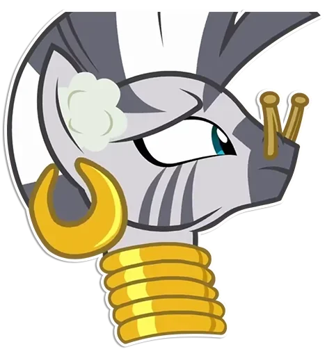 🙁 Стикер «Zecora» для Telegram