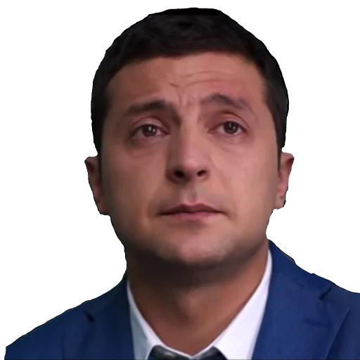 😢 Стикер «Зеленский я тебя люблю» для Telegram