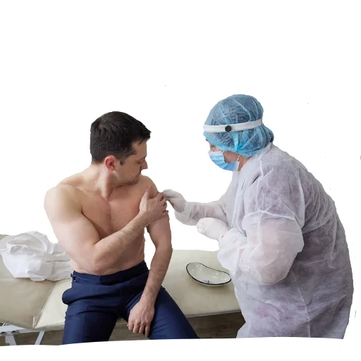 🤒 Стикер «Зеленский я тебя люблю» для Telegram