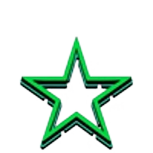 🤩 Эмодзи «Green Animated - зелёные анимированные буквы и иконки» для Telegram