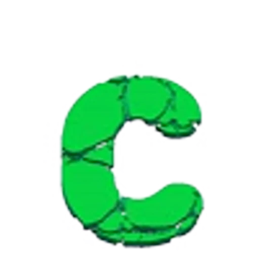 🤩 Эмодзи «Green Animated - зелёные анимированные буквы и иконки» для Telegram